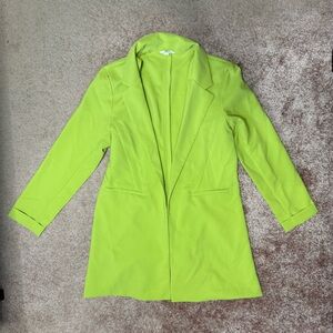 Women's Lime Green Blazer